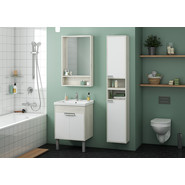 Зеркало-шкаф Акватон Флай 60 см 1A237602FA860, дуб крафт - фото 3