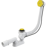 Сифон для ванны AlcaPlast A55 A55GOLD металл - фото 