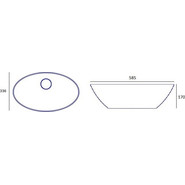 Раковина-чаша Dreja Триумф 60 см 641266 - фото 2