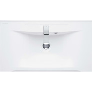 Тумба подвесная с раковиной Акватон Диор 100 см 1A167701DR010, белый - фото 6