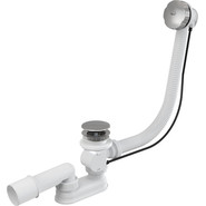 Сифон для ванны AlcaPlast A55KM-80, металл - фото 