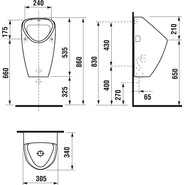 Писсуар Jika Golem 4306.1.000.000.1 - фото 3