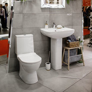 Унитаз-компакт Sanita Luxe Next Slim WC.CC/Next/2-SlimDM/WHT.G/S1 с крышкой микролифт - фото 2
