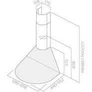 Вытяжка ELICA TONDA IX F/60 - фото 6