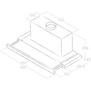 Вытяжка Elica Elite 35 GRIX/A/60 - фото 2