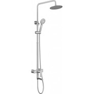 Душевая стойка BelBagno Nova NOV-VSCM-IN, сатин - фото 