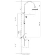 Душевая стойка Timo Adelia SX-6010/00 - фото 6