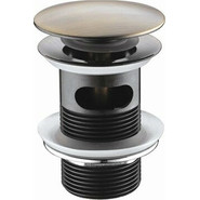 Донный клапан WasserKraft A046, светлая бронза - фото 