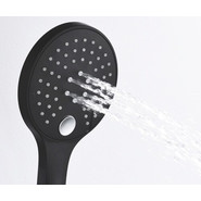 Ручной душ WasserKraft Elbe A078, черный - фото 4