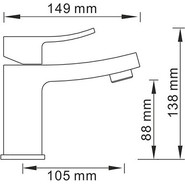 Смеситель для раковины WasserKraft Exter 1603, светлая бронза - фото 4
