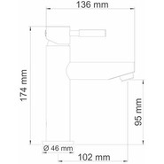 Смеситель для раковины WasserKraft Main 4104 - фото 5