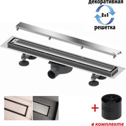 Трап TECElinus 70 см 15103079, нержавеющая сталь (под плитку) - фото 2