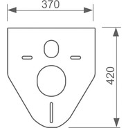 Звукоизоляционная прокладка TECEprofil 9200010 - фото 2