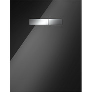 Верхняя панель TECElux 9650004, стекло черное, клавиши хром - фото 