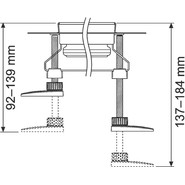 Комплект опор TECEdrainline 92-139 мм, 660003 - фото 3