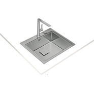 Кухонная мойка Teka Maestro Zenit RS15 1B 115000021, нержавеющая сталь - фото 2