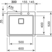 Кухонная мойка Teka Maestro Zenit RS15 1B 115000021, нержавеющая сталь - фото 3