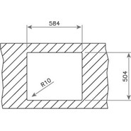 Кухонная мойка Teka Maestro Zenit RS15 1B 115000021, нержавеющая сталь - фото 4