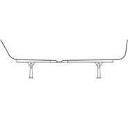 Опорная конструкция для ванны Ravak 10°/Chrome CY81000000 - фото 3