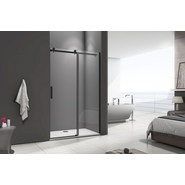 Душевая дверь Bas Galaxy WTW-130-C-B 130 см чёрный/прозрачное - фото 2