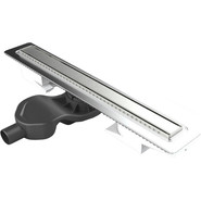 Трап Berges Wasserhaus B1 Keramik 70 см 090118, нержавеющая сталь (под плитку), Цвет производителя: хром матовый, Размер трапа: 700 - фото 