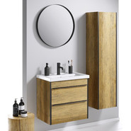 Пенал подвесной Aqwella Fargo 35 см FRG0535DB, дуб балтийский - фото 3