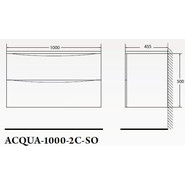 Тумба подвесная с раковиной BelBagno ACQUA-1000-2C-SO-PS 100 см, Pino Scania, Цвет фасада: Pino Scania - фото 5