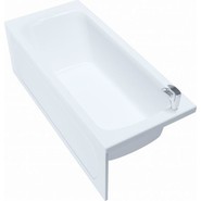 Ванна акриловая 1ACReal Gamma 150х69 см BBA-GA157X0-00U с ножками, Размер - мм: 1500х700 - фото 3