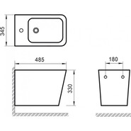 Биде подвесное BelBagno Ardente-R BB0520BH - фото 2