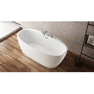 Ванна отдельностоящая BelBagno BB404-1500-800 150х80 см, Размер - мм: 1500х800 - фото 2