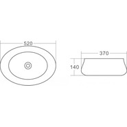 Раковина-чаша BelBagno 52 см BB1389 - фото 3