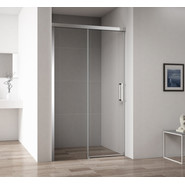 Душевая дверь Cezares 110 см DUET SOFT-BF-1-110-C-Cr (стекло 8 мм) хром/прозрачное - фото 