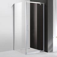 Душевое ограждение Cezares 90х100 см MOLVENO-AH-1-90/100-C-Cr-IV, хром/прозрачное - фото 