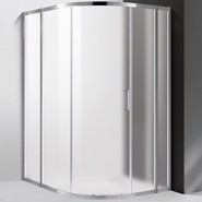 Душевое ограждение Cezares 120х110 см MOLVENO-RH-11-120/110-P-Cr, хром/матовое - фото 