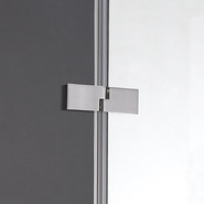 Душевое ограждение Cezares 120х100 см BERGAMO-W-AH-2-120/100-C-Cr-L, хром/прозрачное - фото 2