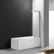 Шторка для ванны Cezares Slider VF-11 100 см, хром/прозрачное - фото 2