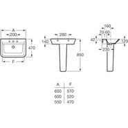 Пьедестал Roca Gap 337470000 - фото 3