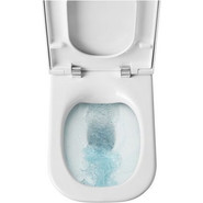 Унитаз-компакт безободковый Roca Gap Clean Rim 34273700H - фото 6