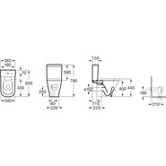 Унитаз напольный Roca Gap 342477000 - фото 4