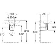 Полупьедестал Roca Debba 33799100Y - фото 3