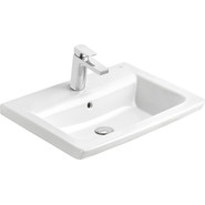 Тумба подвесная с раковиной Roca Ronda 60 см ZRU9302963, белый глянец/антрацит - фото 6