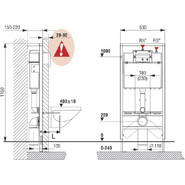 Инсталляция с подвесным унитазом Roca Mateo 893100010 - фото 5