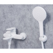 Смеситель для ванны WasserKraft Mindel 8501, белый - фото 2