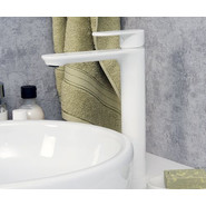 Смеситель для раковины высокий WasserKraft Mindel 8503H, белый - фото 2