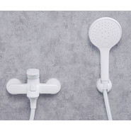 Смеситель для ванны WasserKraft Mindel 8501, белый - фото 3