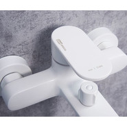 Смеситель для ванны WasserKraft Mindel 8501, белый - фото 4