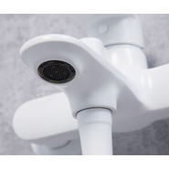 Смеситель для ванны WasserKraft Mindel 8501, белый - фото 6