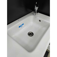 Тумба подвесная с раковиной ROCA DEBBA 60 см ZRU9302708, белый - фото 6