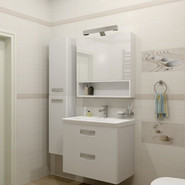 Пенал подвесной ROCA The GAP 35 см правый ZRU9302738, белый - фото 3