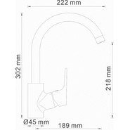 Смеситель для кухни WasserKraft Lippe 4507 - фото 3